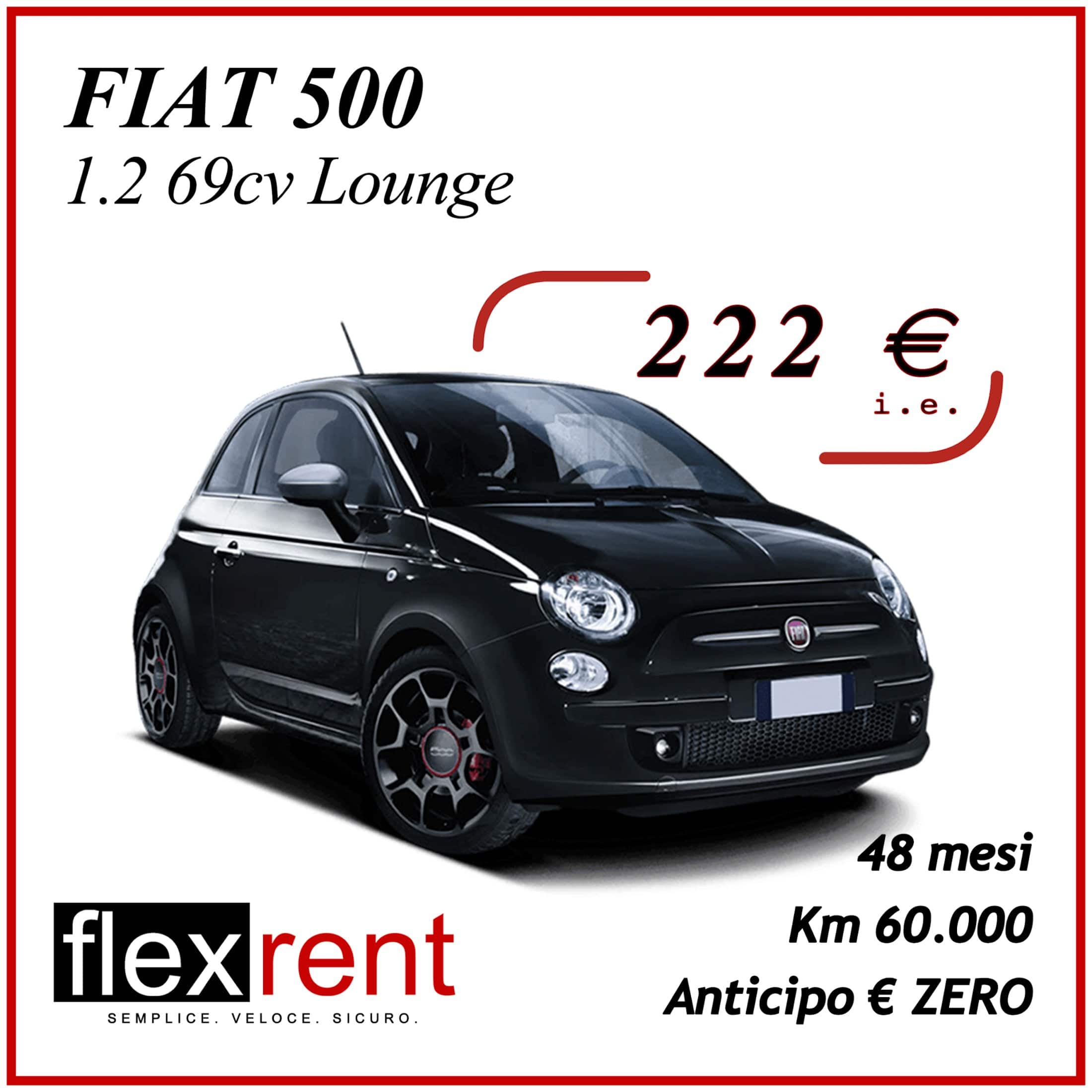 Fiat 500 Lounge Vip Milan