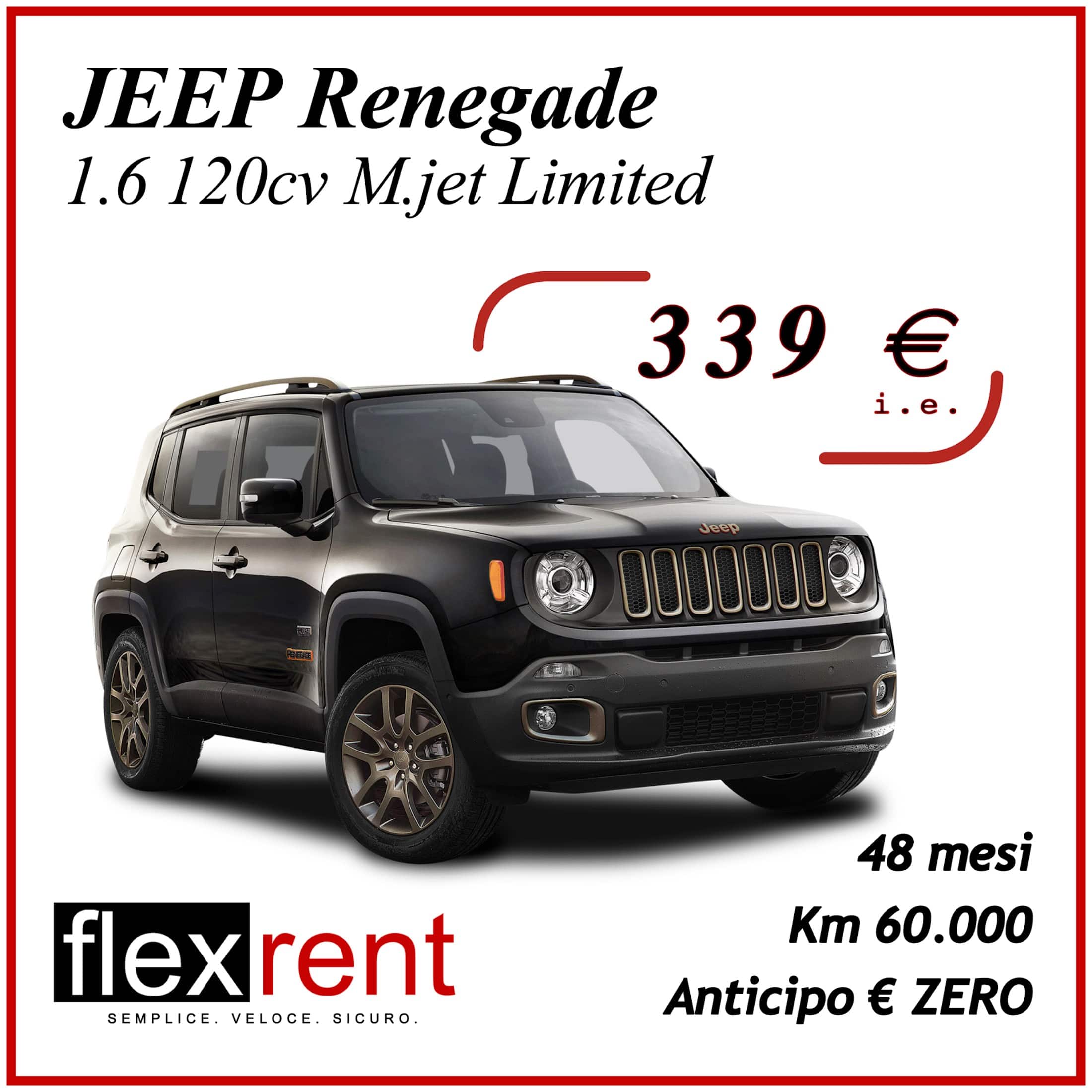 JEEP RENEGADE 1.6 Limited Gold